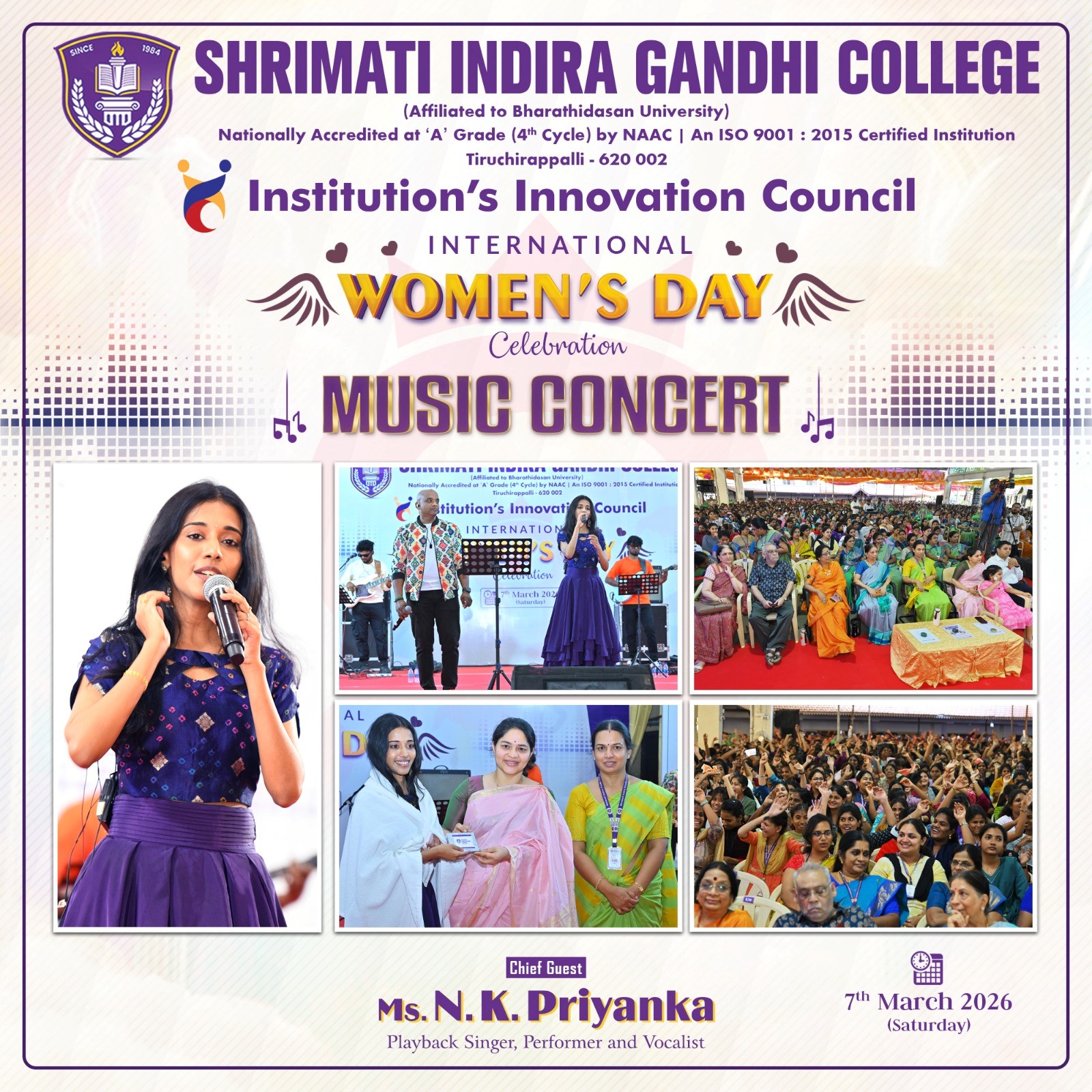 International Women’s Day Music Concert