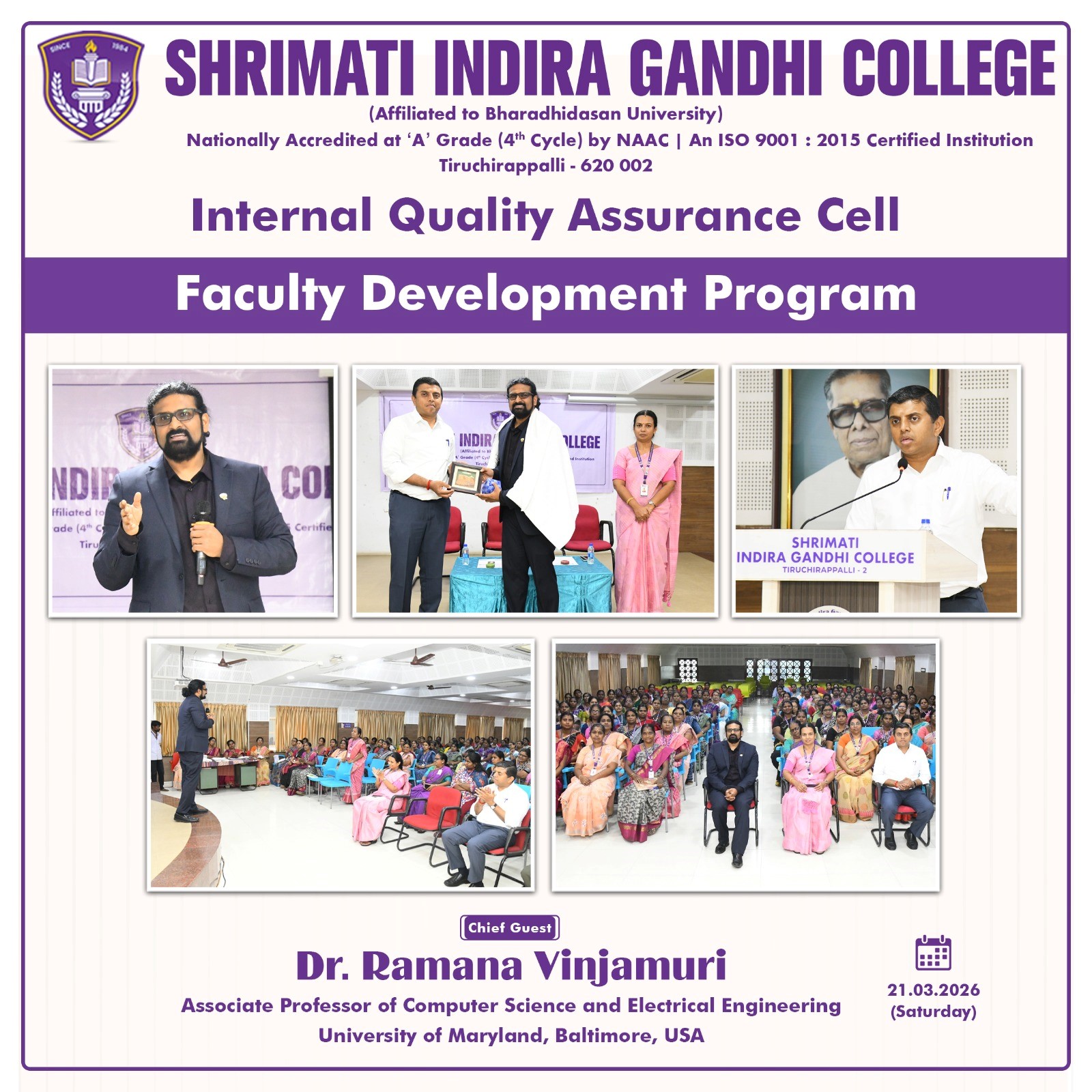 Faculty Development Programme on Emerging Technologies